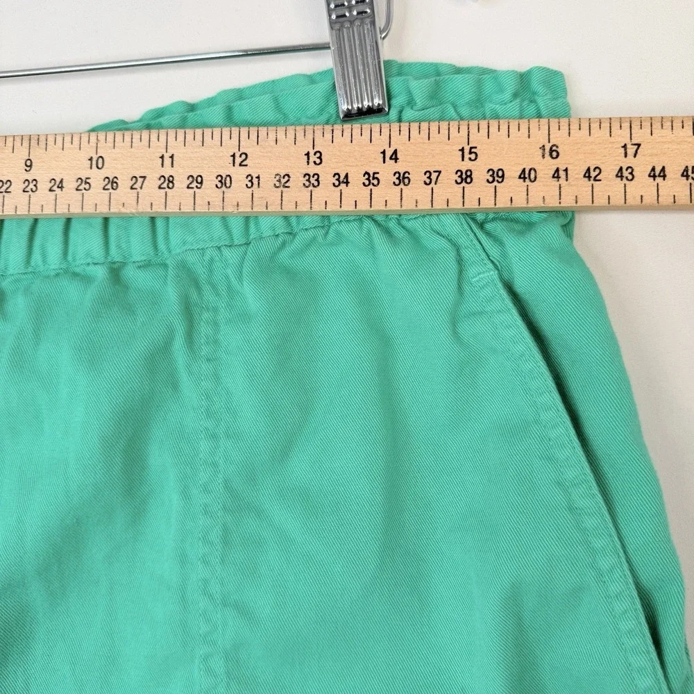 VTG Polo Ralph Lauren Men's Shorts SZ-Small Green Elastic Waist Casual Summer